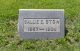 Stow, Sarah 'Sallie' (Nelson) headstone