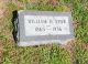 Stow, William Hinchman headstone